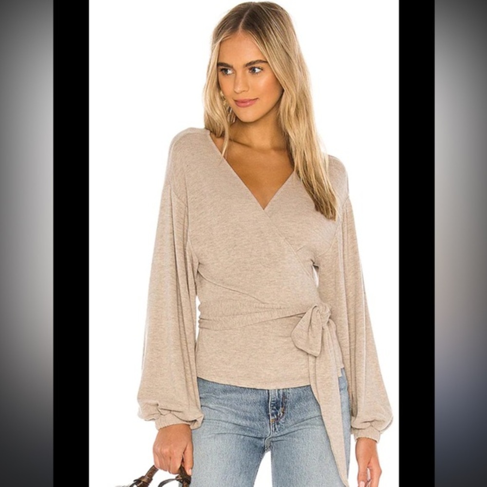 Majorelle Booker Wrap Sweater